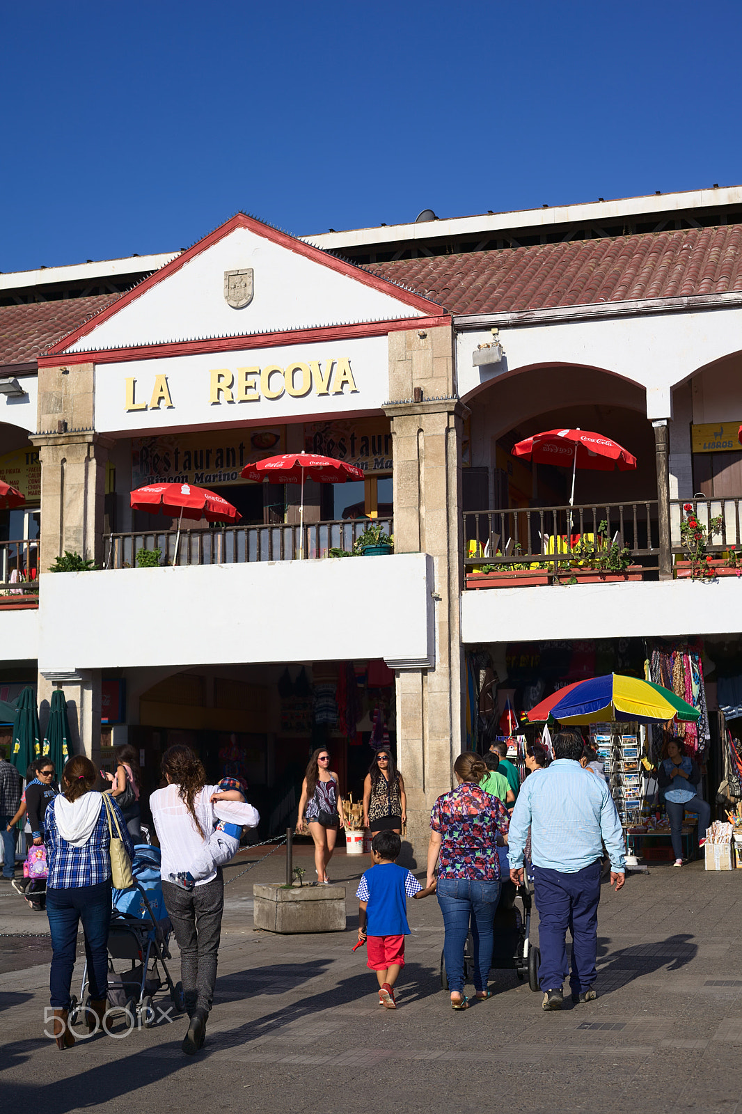 Canon EF 50mm F1.8 II sample photo. La recova market hall in la serena, chile photography