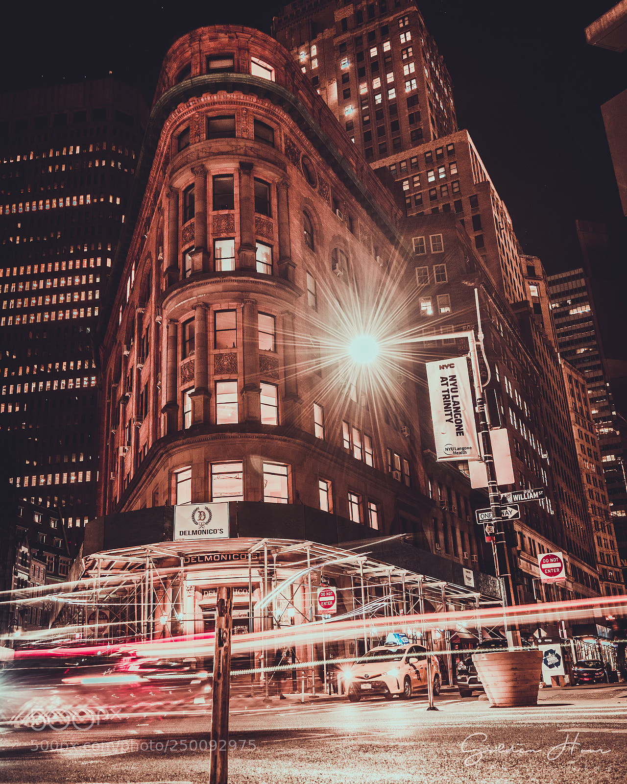 Nikon D5300 sample photo. Iconic delmonico's building photography