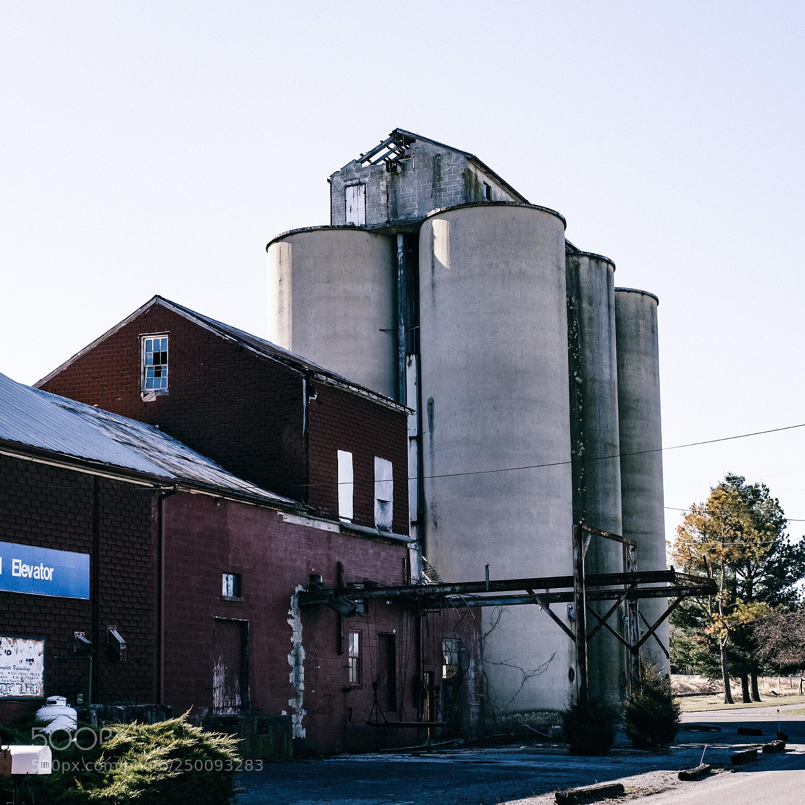 Fujifilm X-T2 sample photo. Grain silos photography