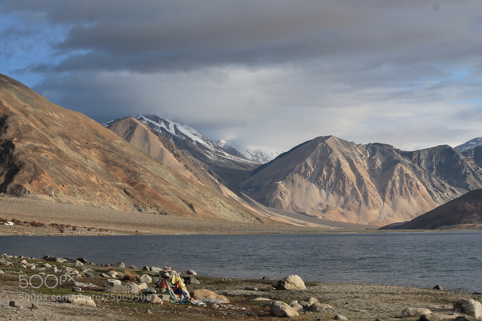 Canon EF-S 55-250mm F4-5.6 IS II sample photo. Pangong lake - leh-ladakh photography