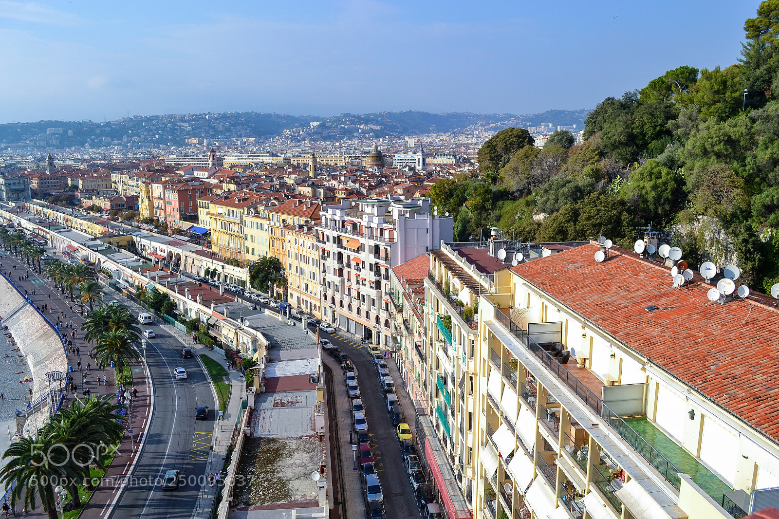 Nikon D3100 sample photo. La promenade des anglais photography