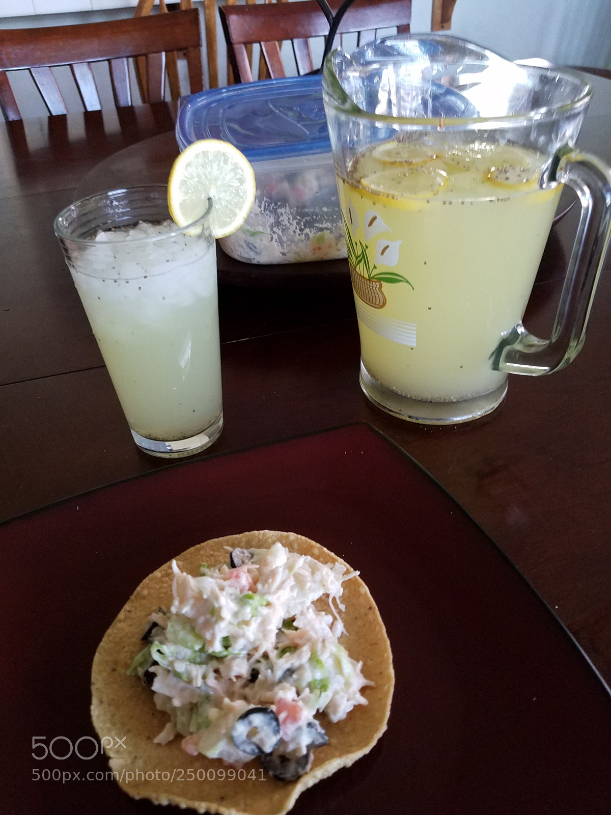 Samsung Galaxy S7 sample photo. Lemon aid and tostada photography