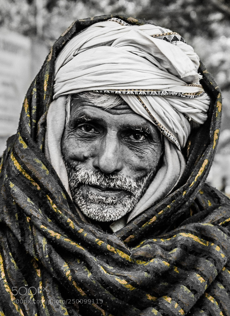 Nikon D5300 sample photo. Old indian man photography