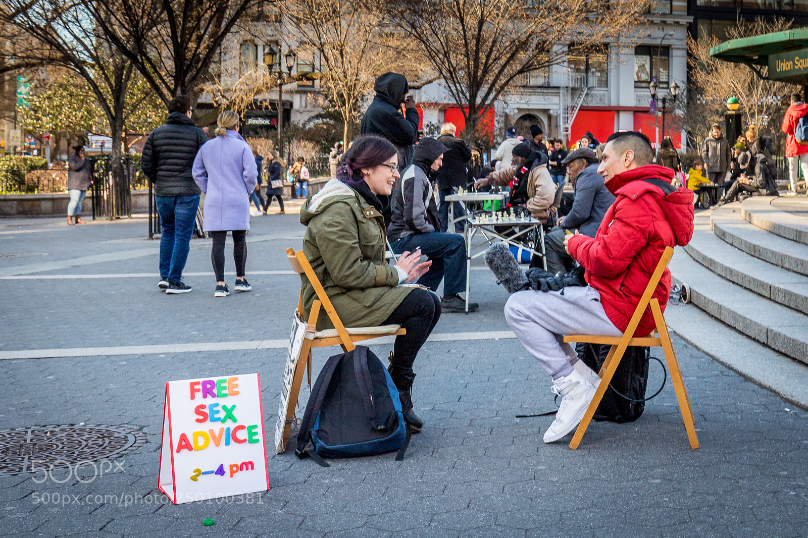 Canon EOS 6D Mark II sample photo. Union square, new york photography
