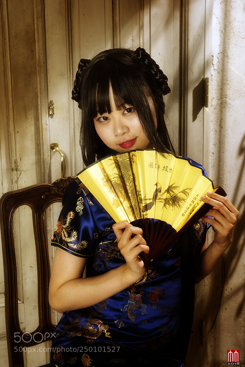 Nikon D810 sample photo. Kayo 21yod cheongsam cos 01 photography