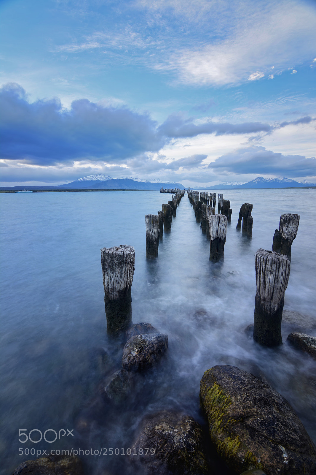 Nikon D7100 sample photo. Seascapes puerto natales. chile photography