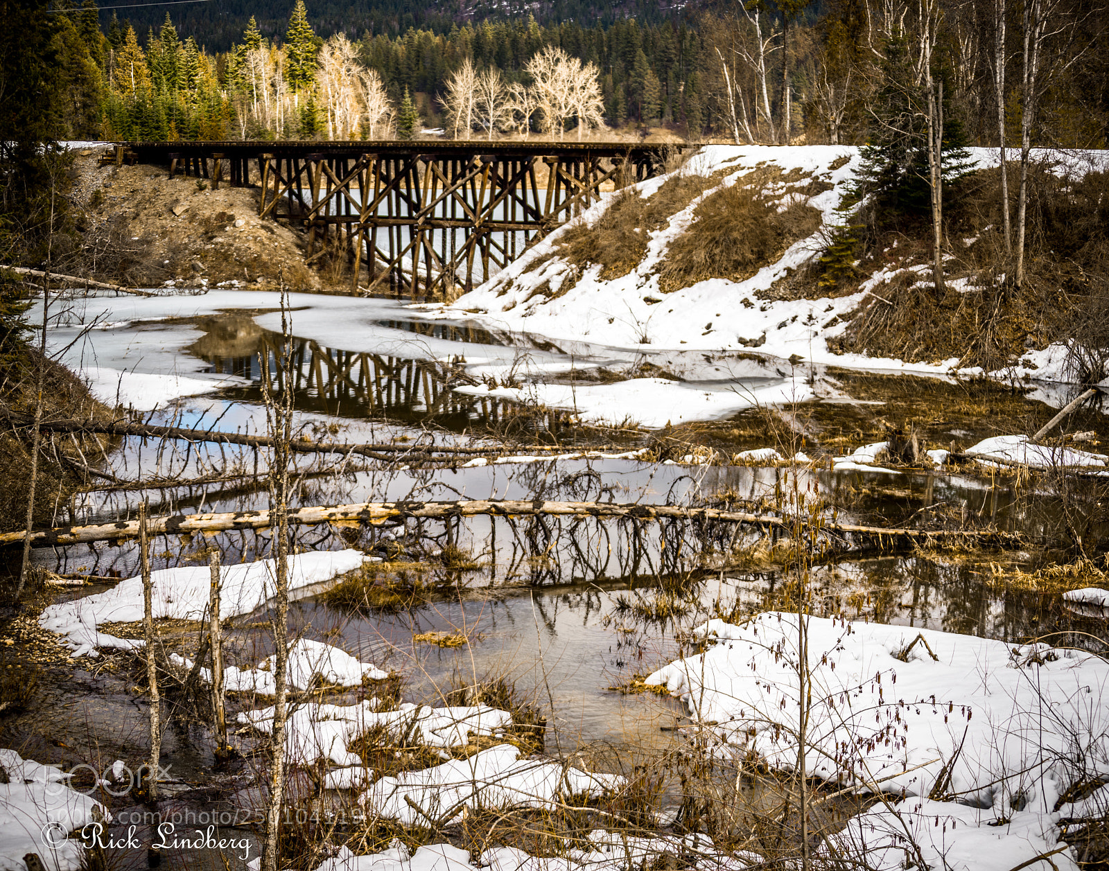 Pentax K-1 sample photo. Creek crossing photography