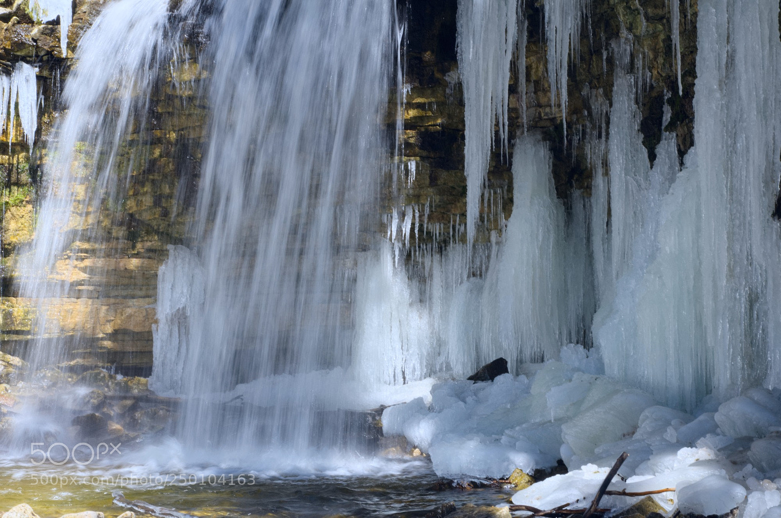 Nikon D7000 sample photo. Spring waterfall (2) photography