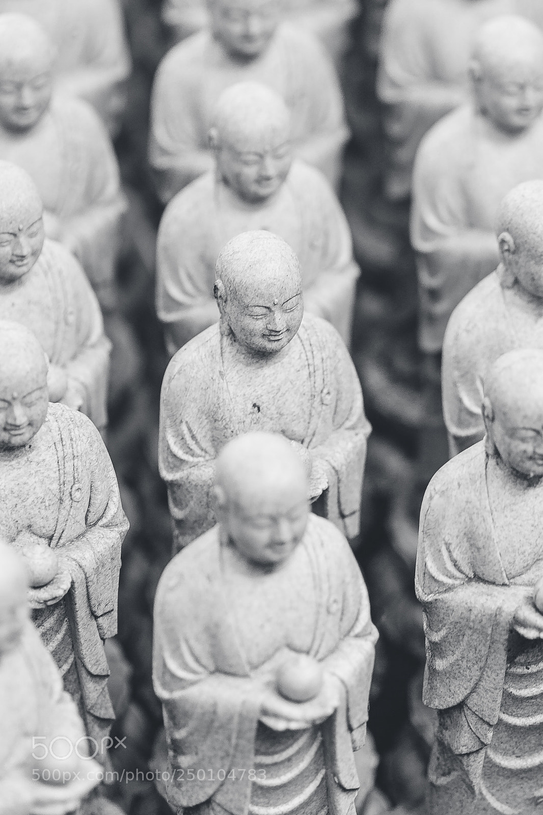 Canon EOS 450D (EOS Rebel XSi / EOS Kiss X2) sample photo. Jizo statues at hase-dera photography