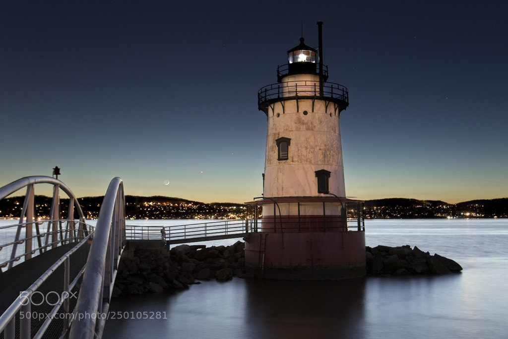 Canon EOS 7D Mark II sample photo. Tarrytown lighthouse conjunction, hudson photography