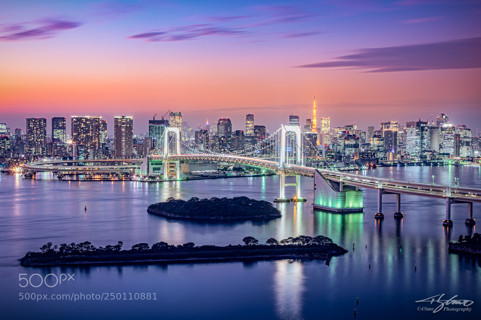 Pentax K-3 sample photo. Twilight zone tokyo bay photography