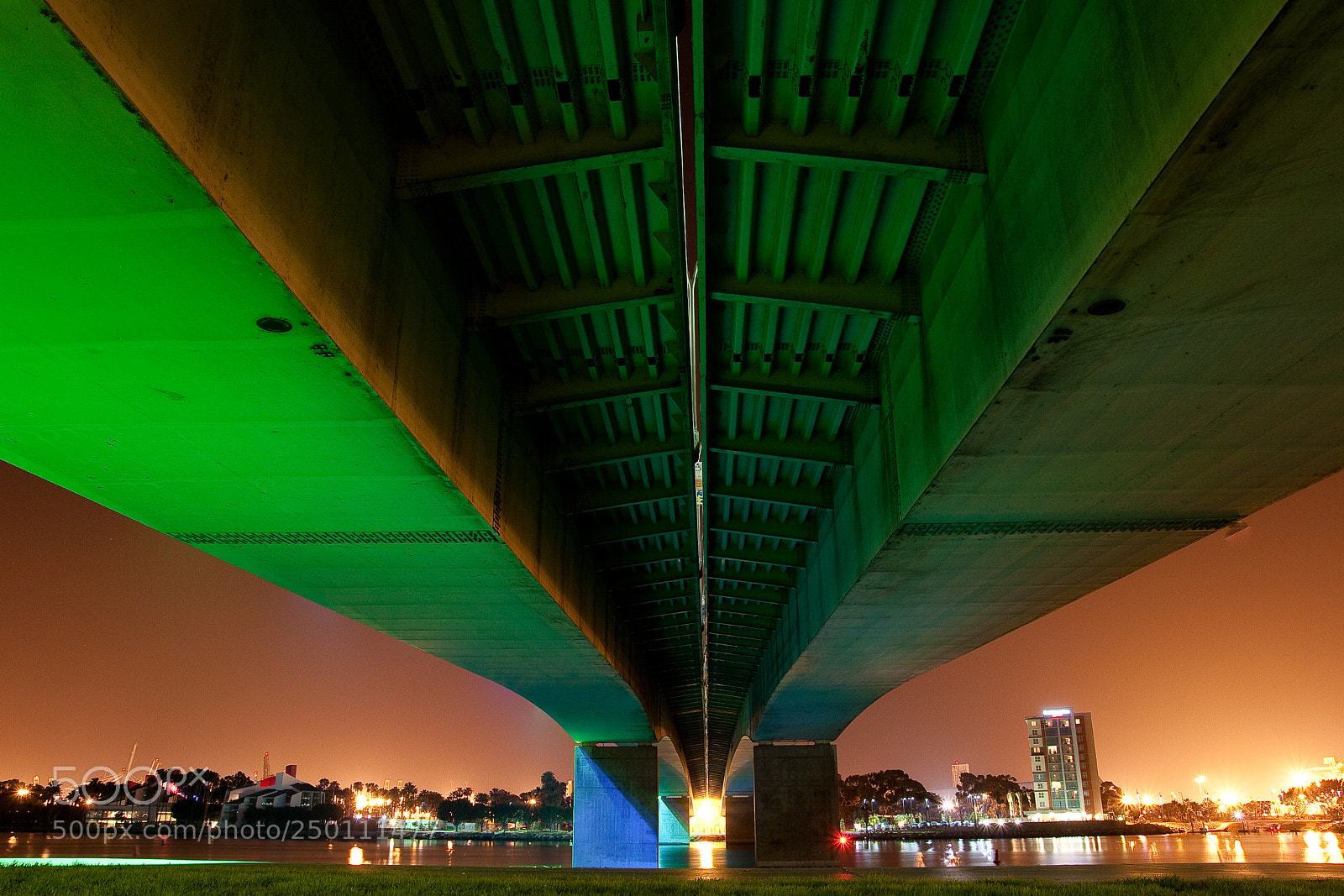 Canon EOS 20D sample photo. Under the bridge photography