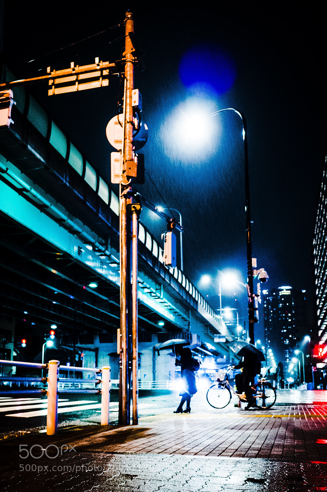 Ricoh GR II sample photo. In the rain  photography