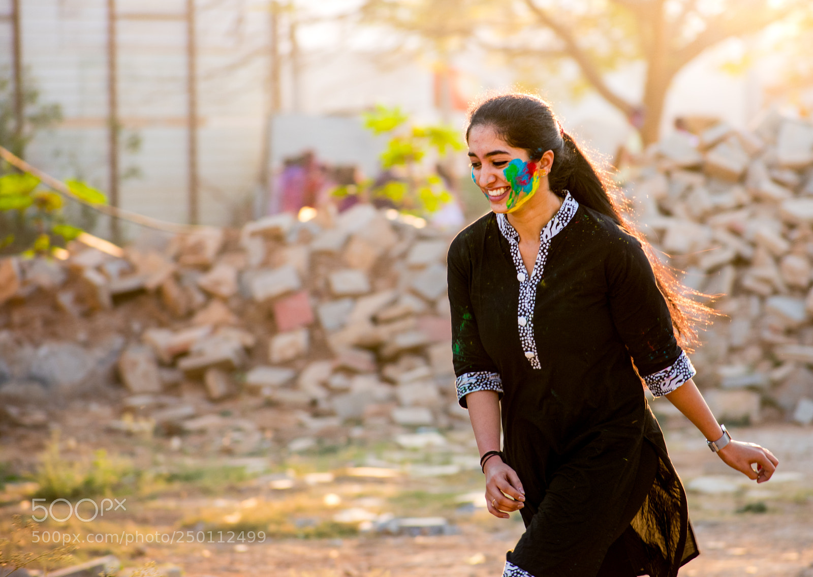Nikon D3400 sample photo. Holi photography