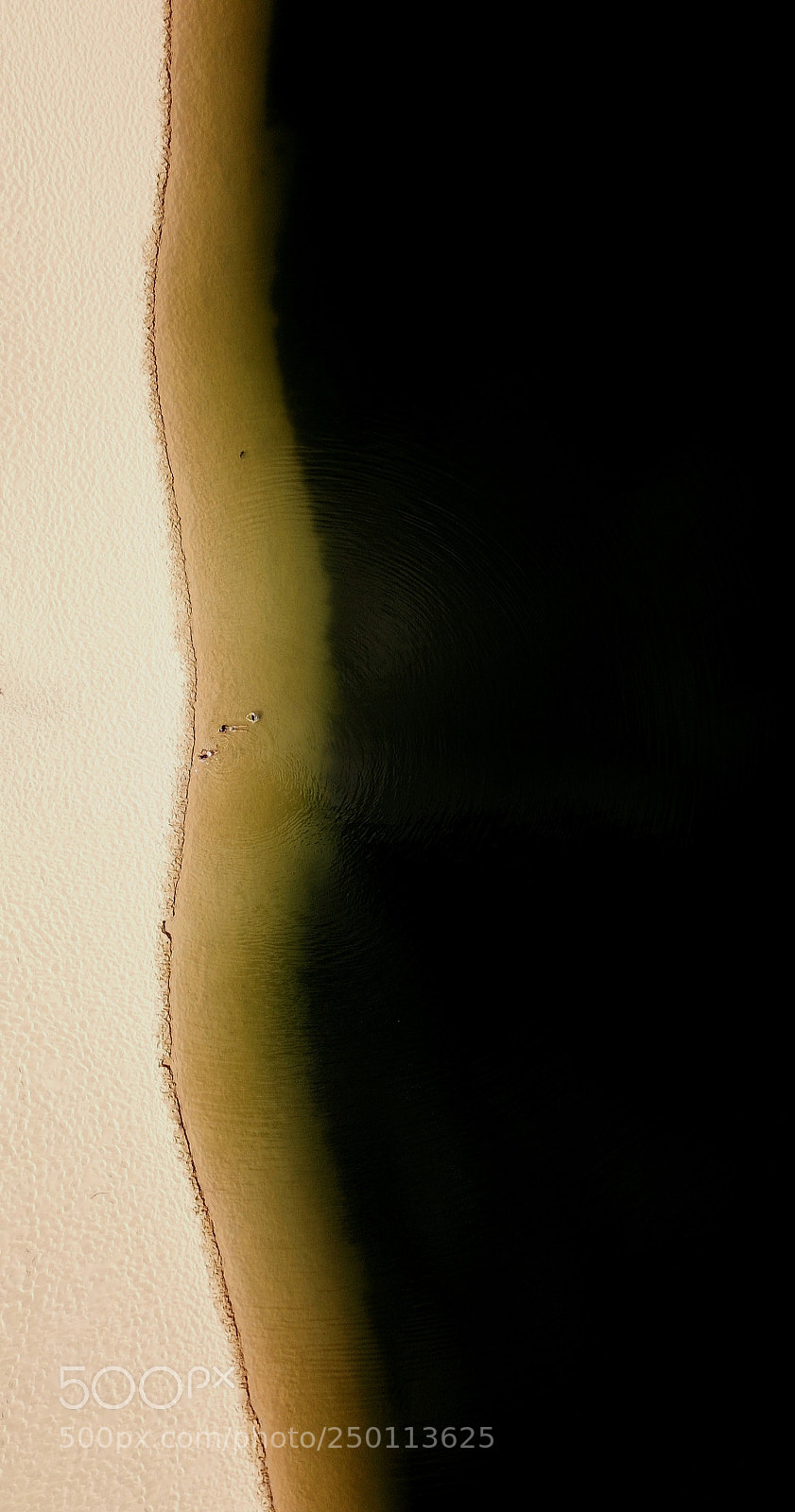 DJI FC220 sample photo. Lake wabby shoreline. photography