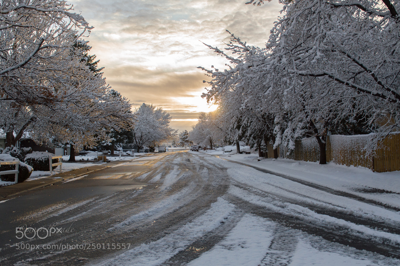 Nikon D3200 sample photo. Late winter snow photography
