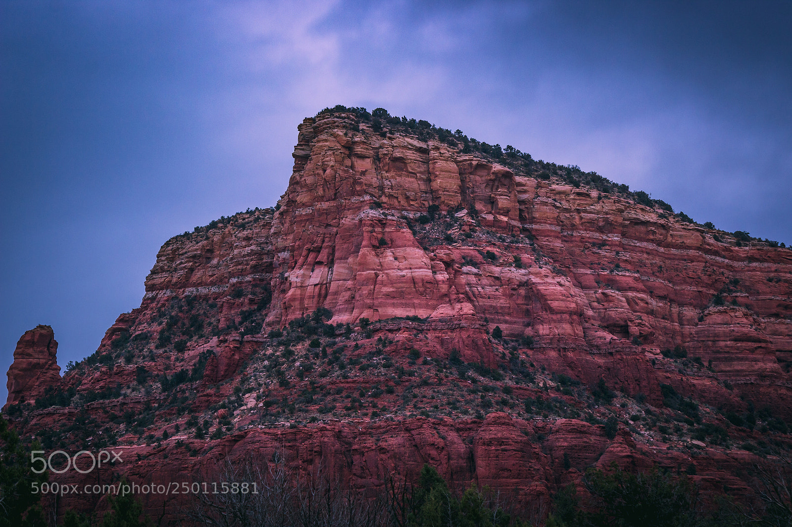 Canon EOS 600D (Rebel EOS T3i / EOS Kiss X5) sample photo. Red rock formations after photography