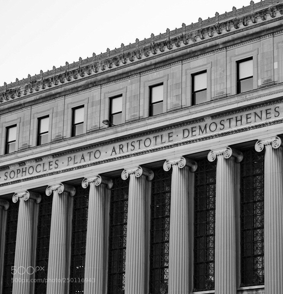 Sony a7 sample photo. Columbia university  photography
