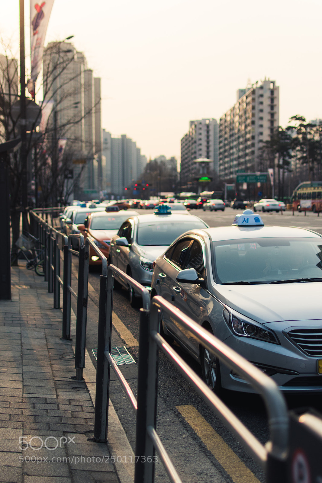 Nikon D5600 sample photo. Taxi stand waiting photography