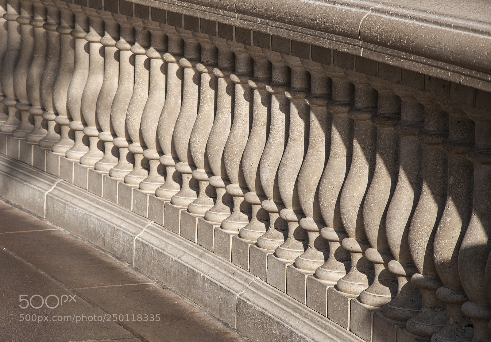 Nikon D90 sample photo. Railing photography