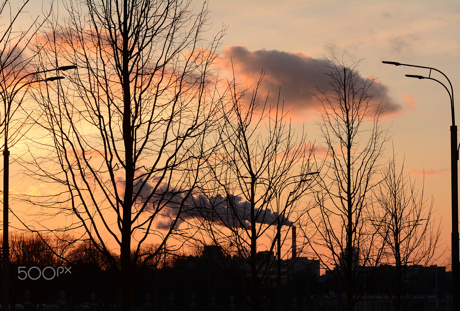 Nikon D7100 + Nikon AF-S Nikkor 50mm F1.4G sample photo. Moscow sunset #1 photography