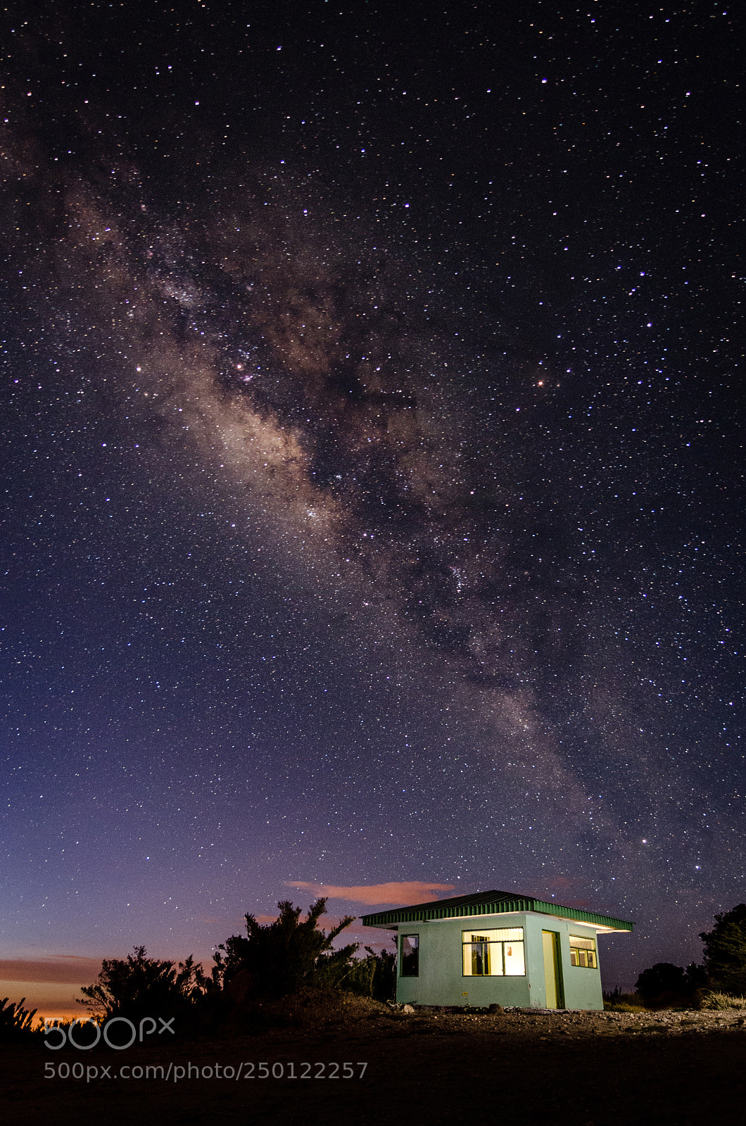 Nikon D7000 sample photo. Milky way, costa rica photography
