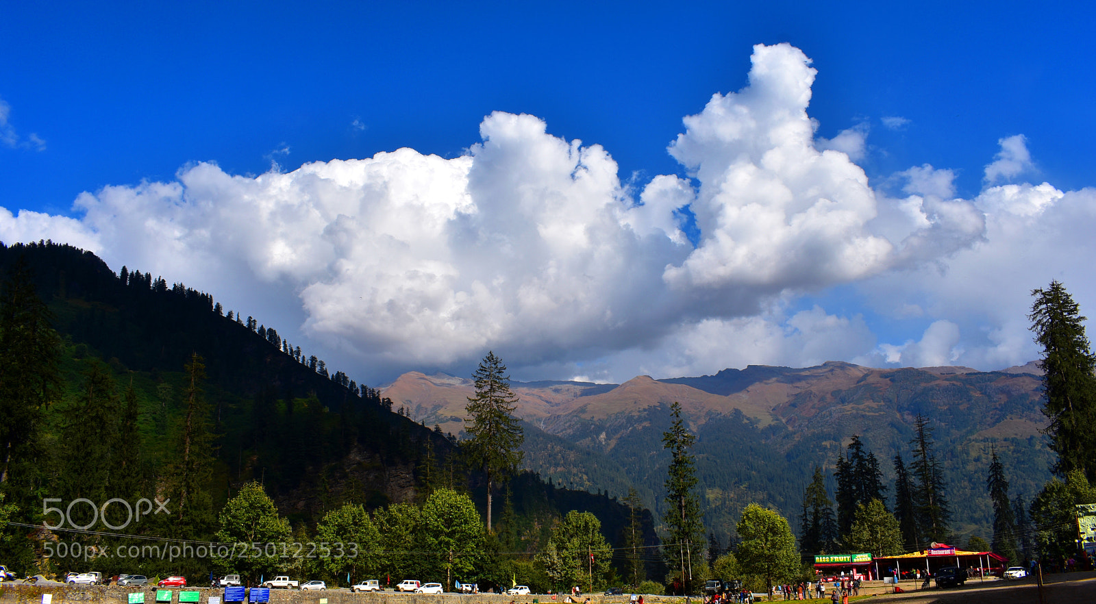 Nikon D3400 sample photo. Cloud motion over hill photography