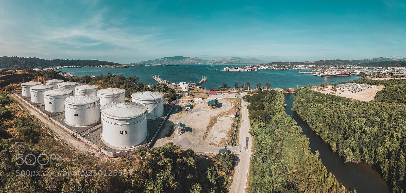 DJI FC220 sample photo. Panorama drone view of photography