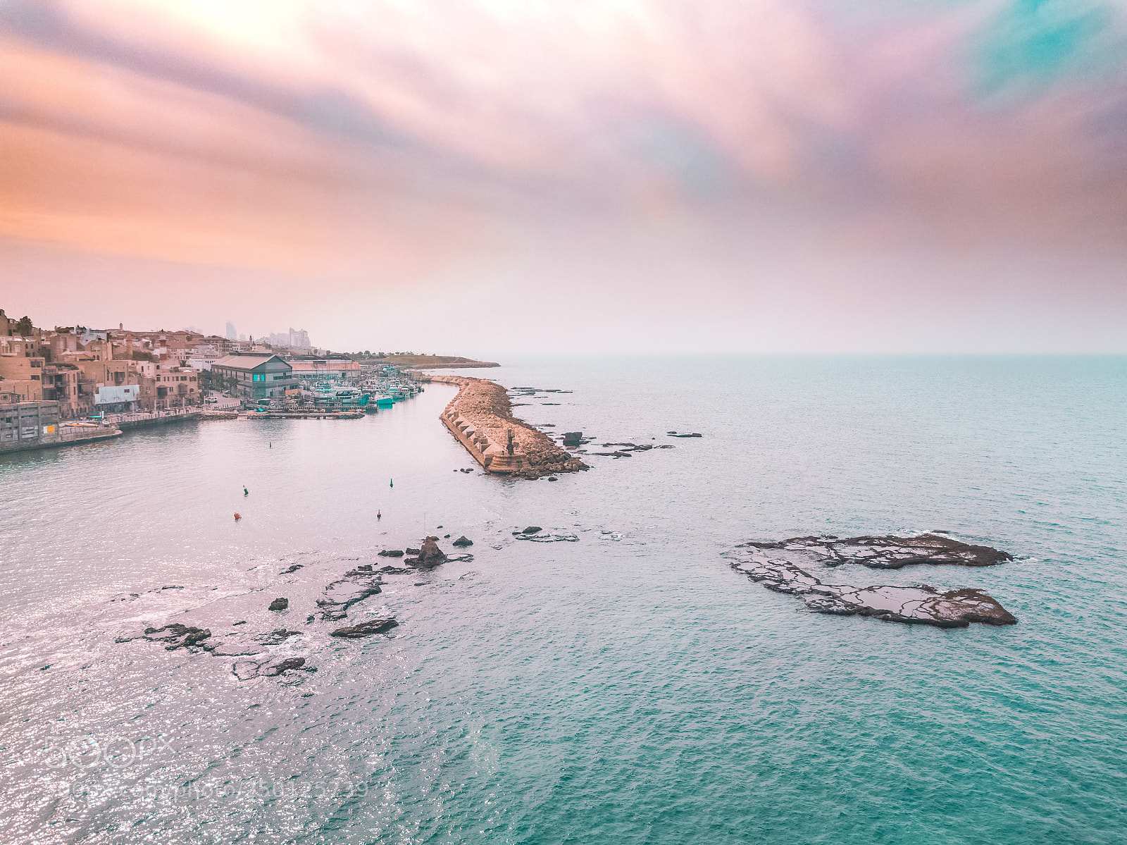 DJI FC220 sample photo. Drone view of old photography