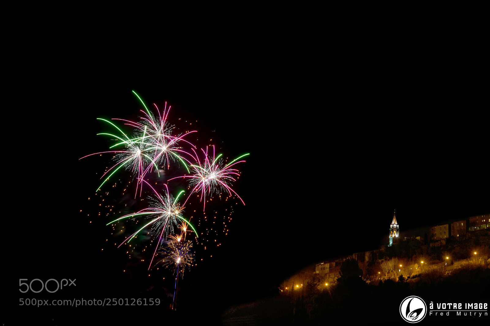 Nikon D7100 sample photo. Feu d'artifice en provence. photography