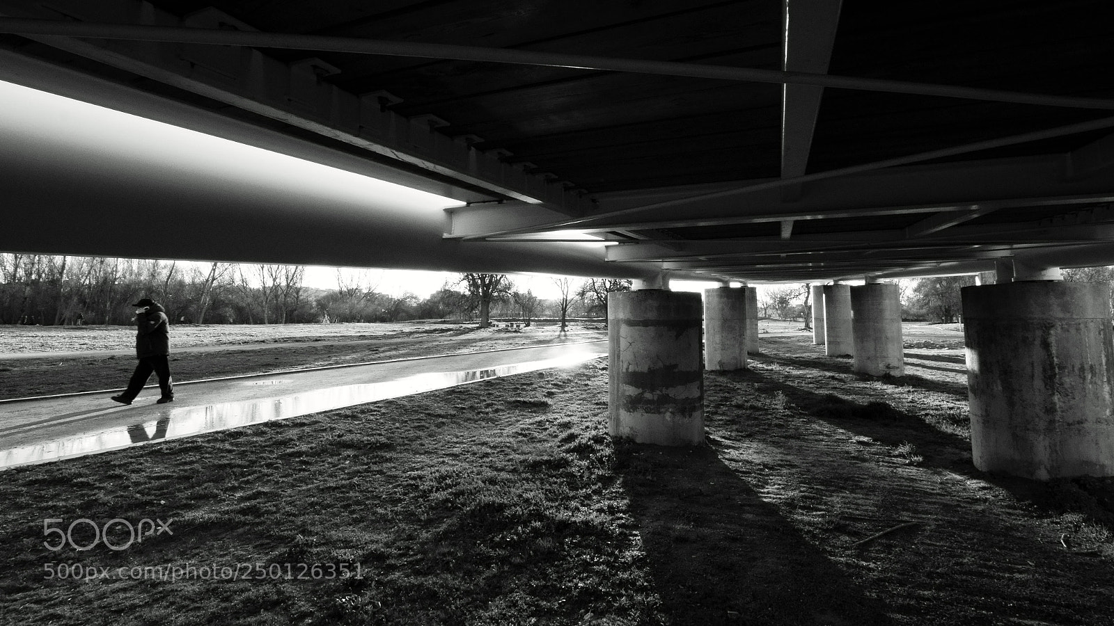 Sony SLT-A58 sample photo. Under the bridge photography