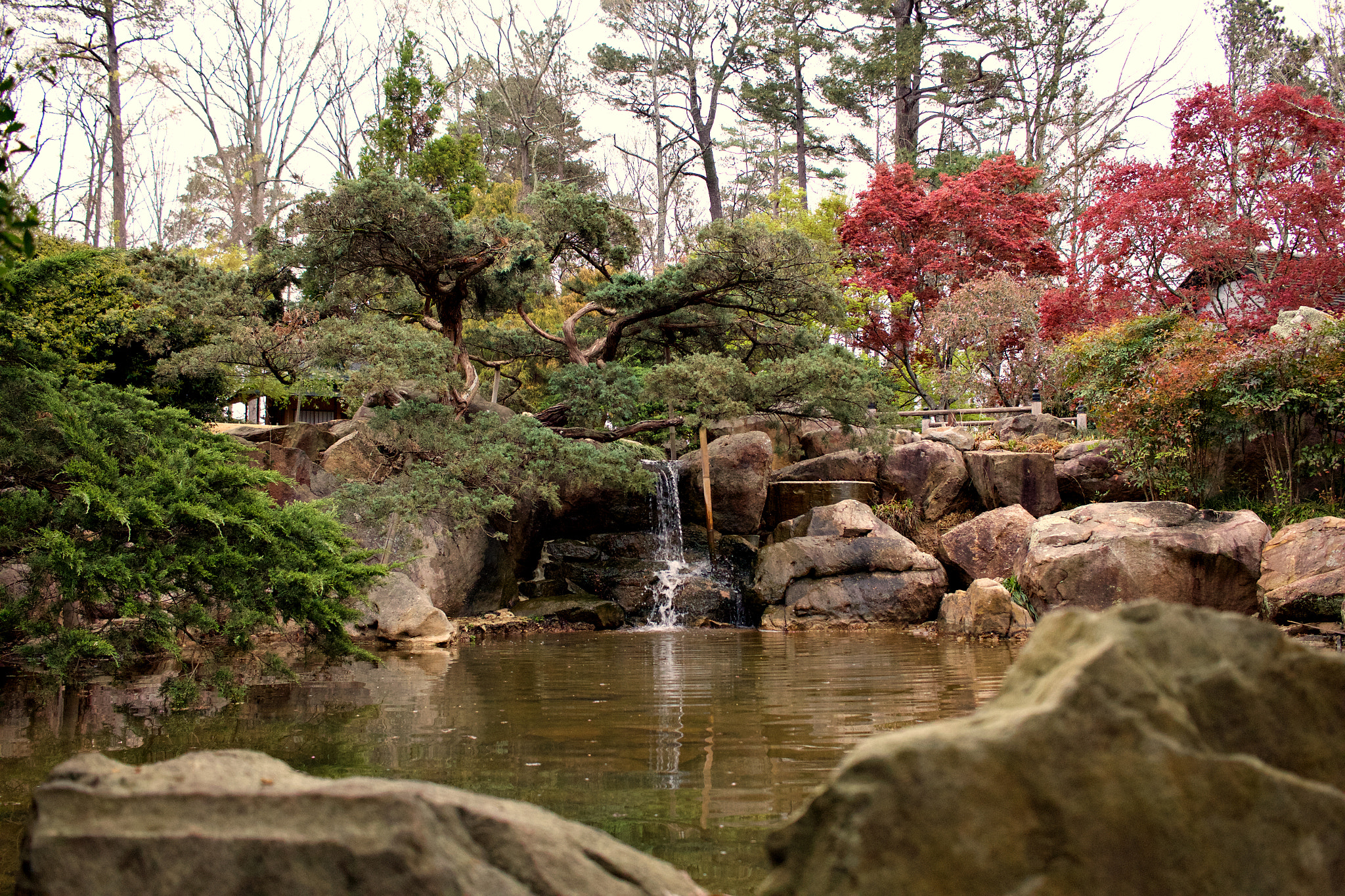 Canon EF-S 24mm F2.8 STM sample photo. River pond at sunset photography