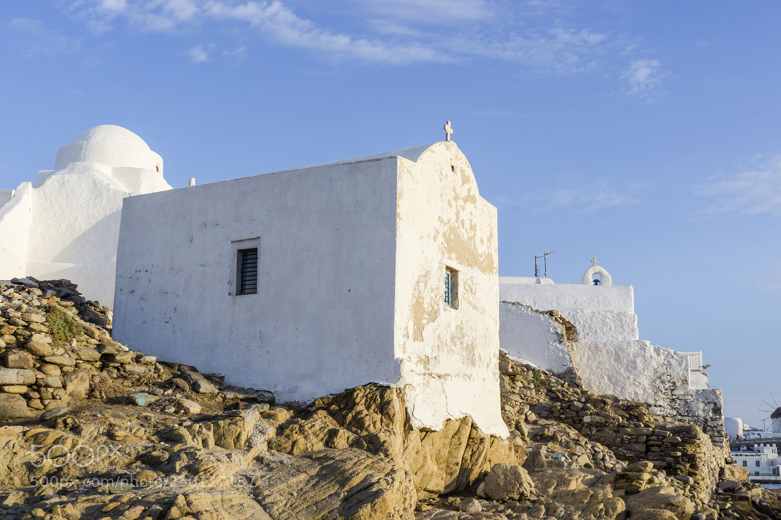 Sony SLT-A65 (SLT-A65V) sample photo. Paraportiani curch in mykonos photography
