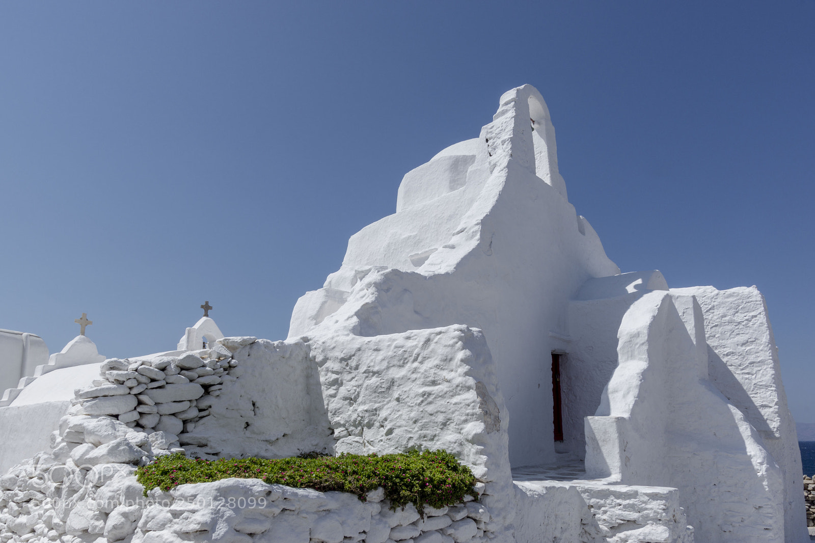 Sony SLT-A65 (SLT-A65V) sample photo. Paraportiani curch in mykonos photography