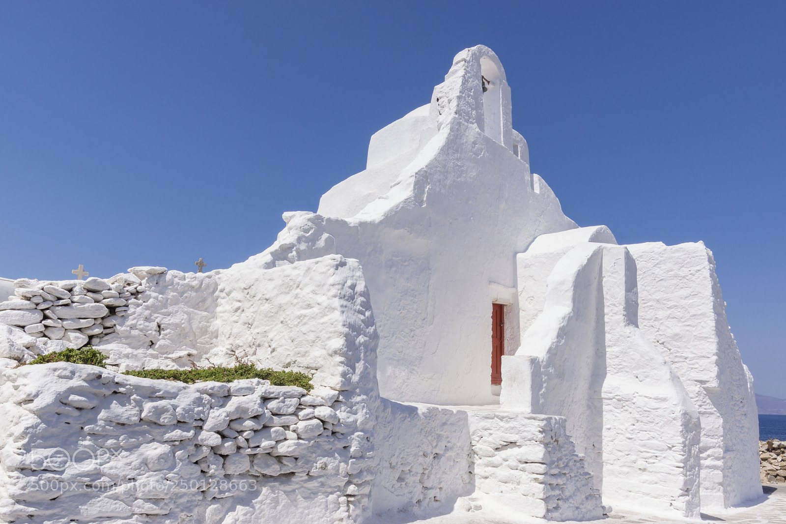Sony SLT-A65 (SLT-A65V) sample photo. Paraportiani curch in mykonos photography
