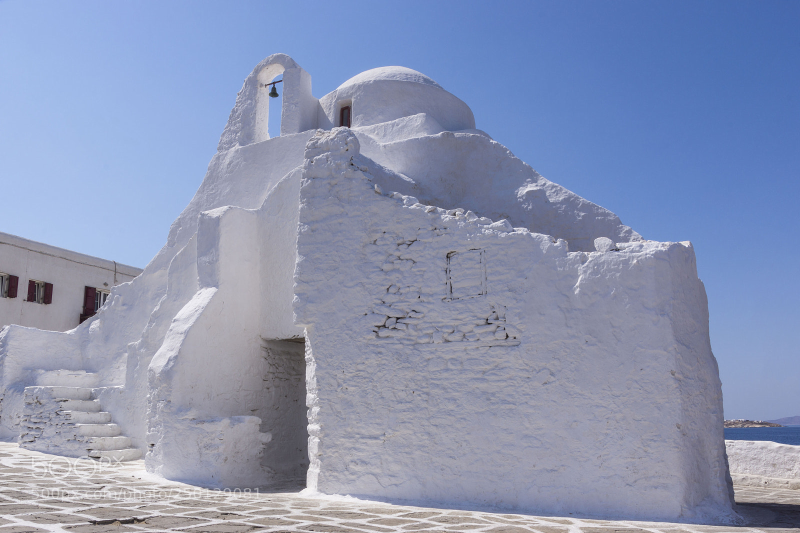 Sony SLT-A65 (SLT-A65V) sample photo. Paraportiani curch in mykonos photography