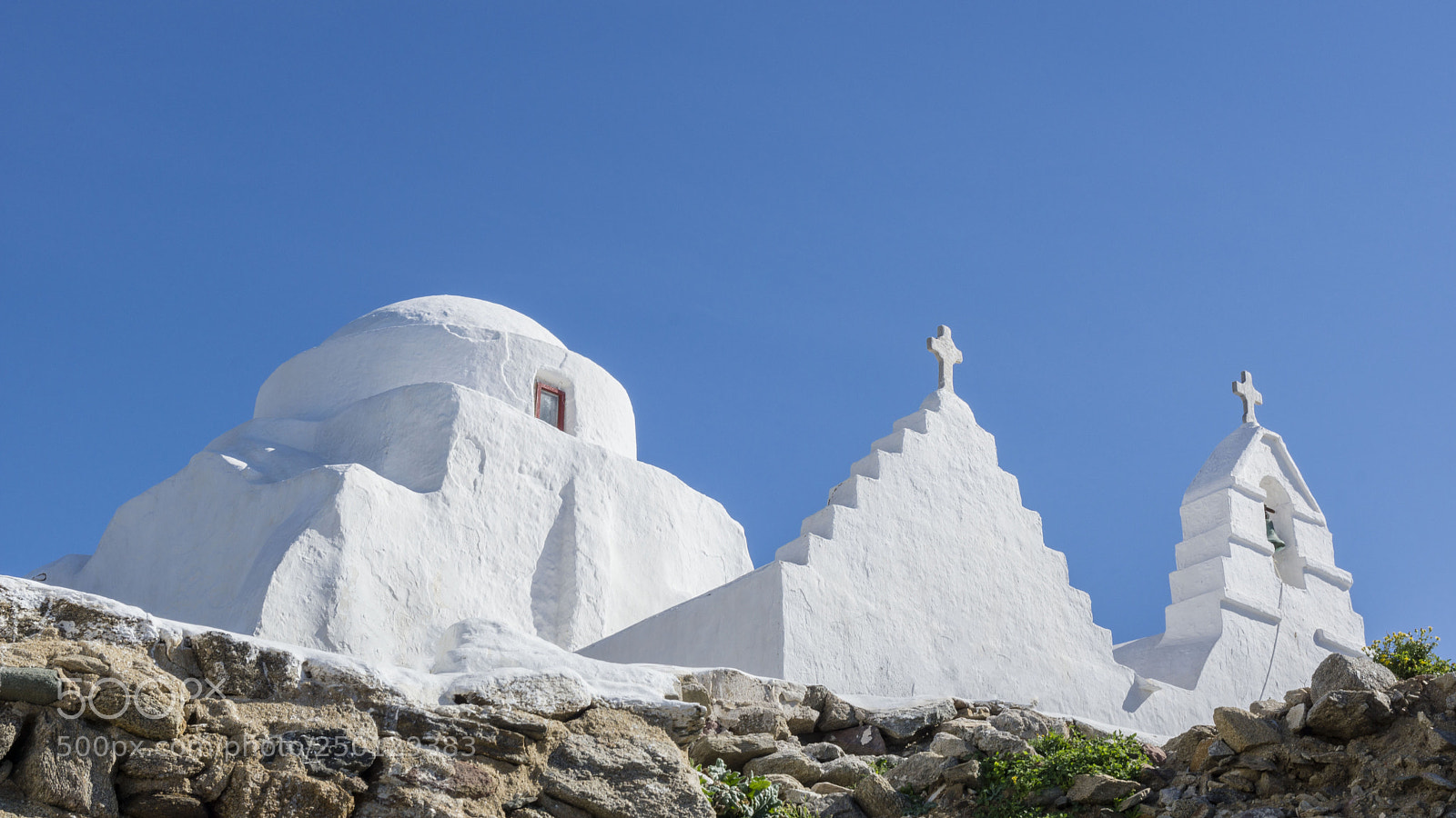 Sony SLT-A65 (SLT-A65V) sample photo. Paraportiani curch in mykonos photography