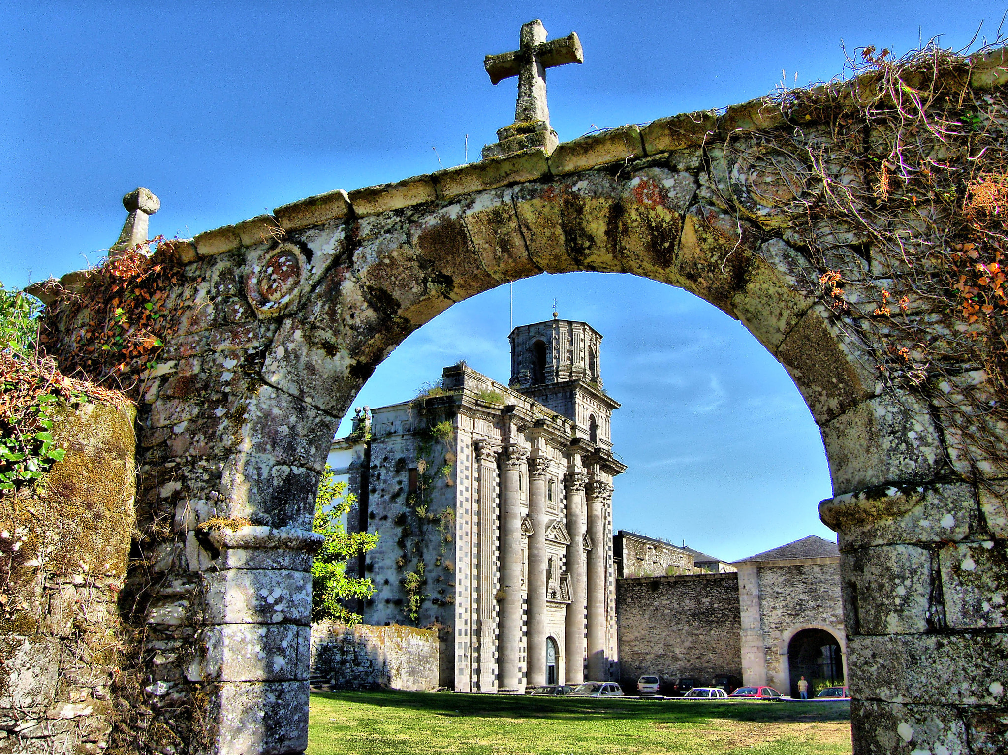 Samsung Pro 815 sample photo. Monasterio de monfero photography