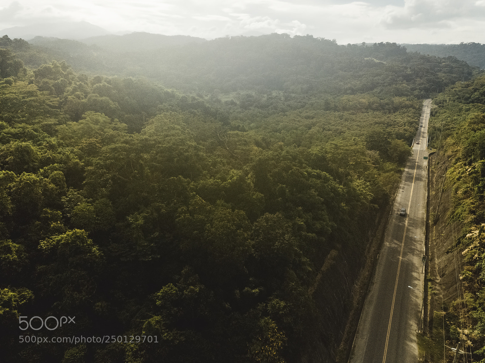 DJI FC220 sample photo. Drone shot of high photography