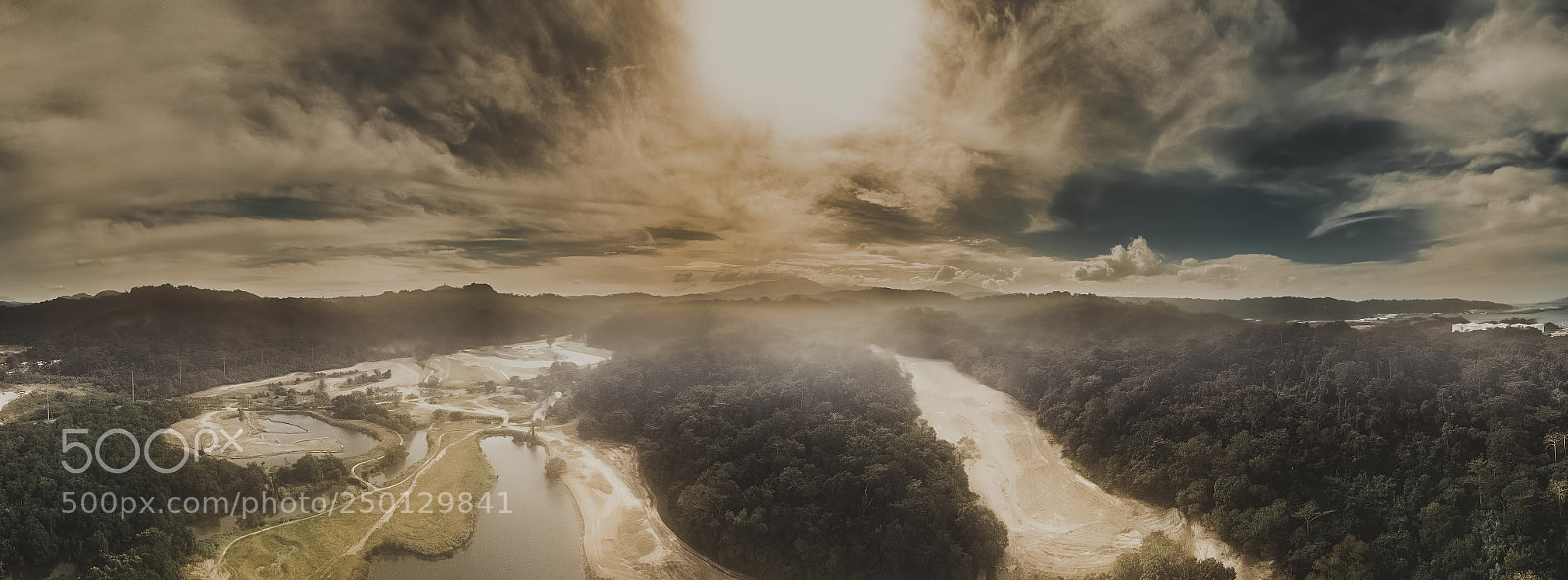 DJI FC220 sample photo. Drone panorama view photography