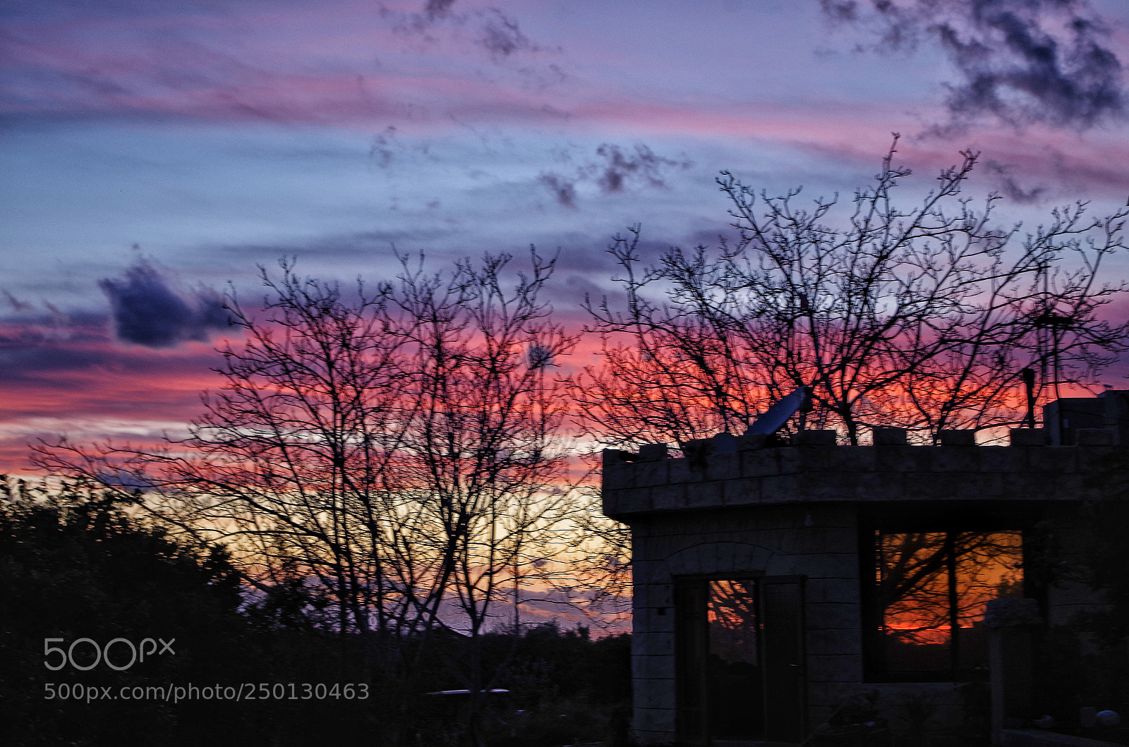 Pentax K-50 sample photo. Evening twilight photography