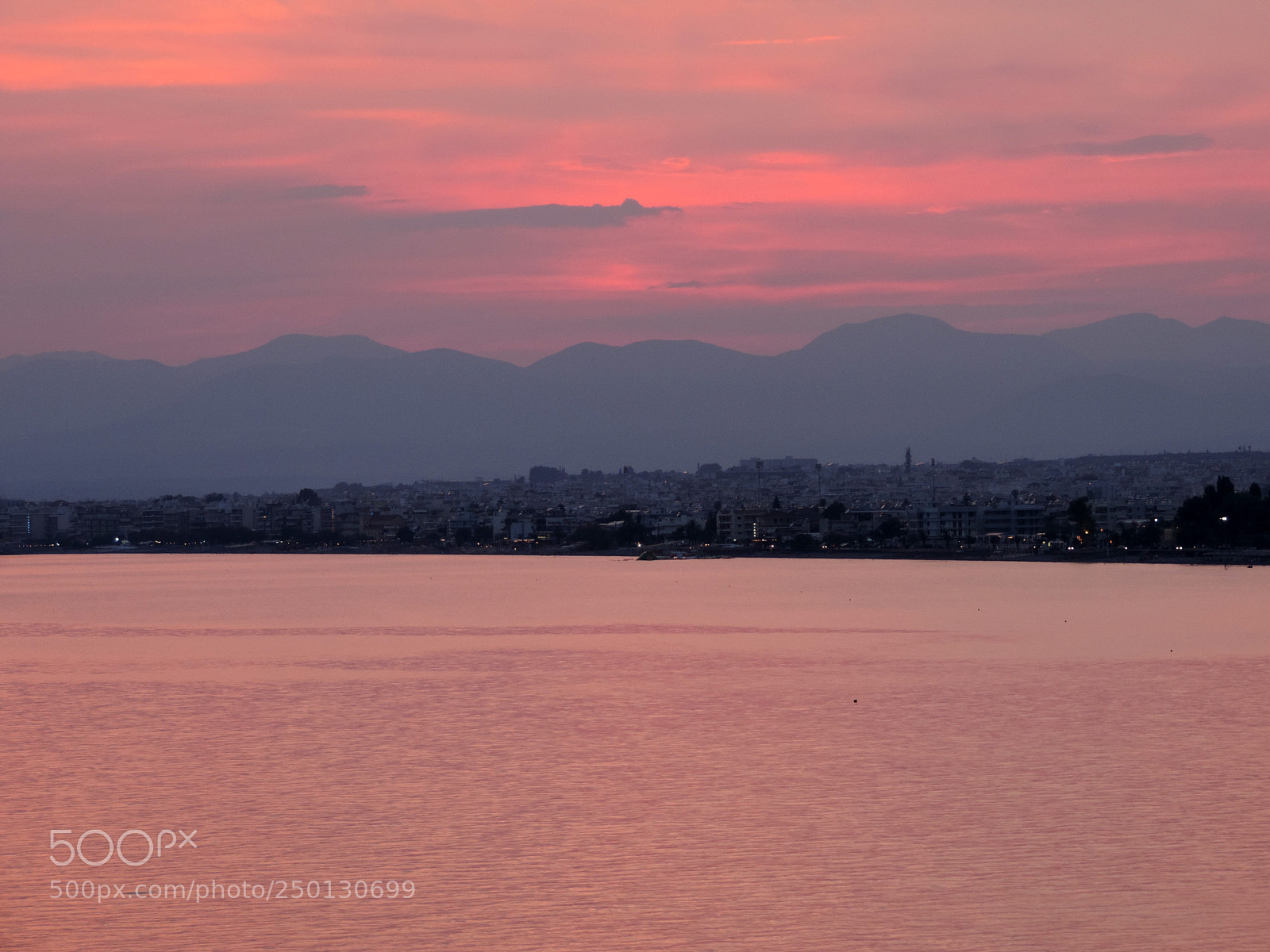 Nikon Coolpix P520 sample photo. Sunset in kalamata photography