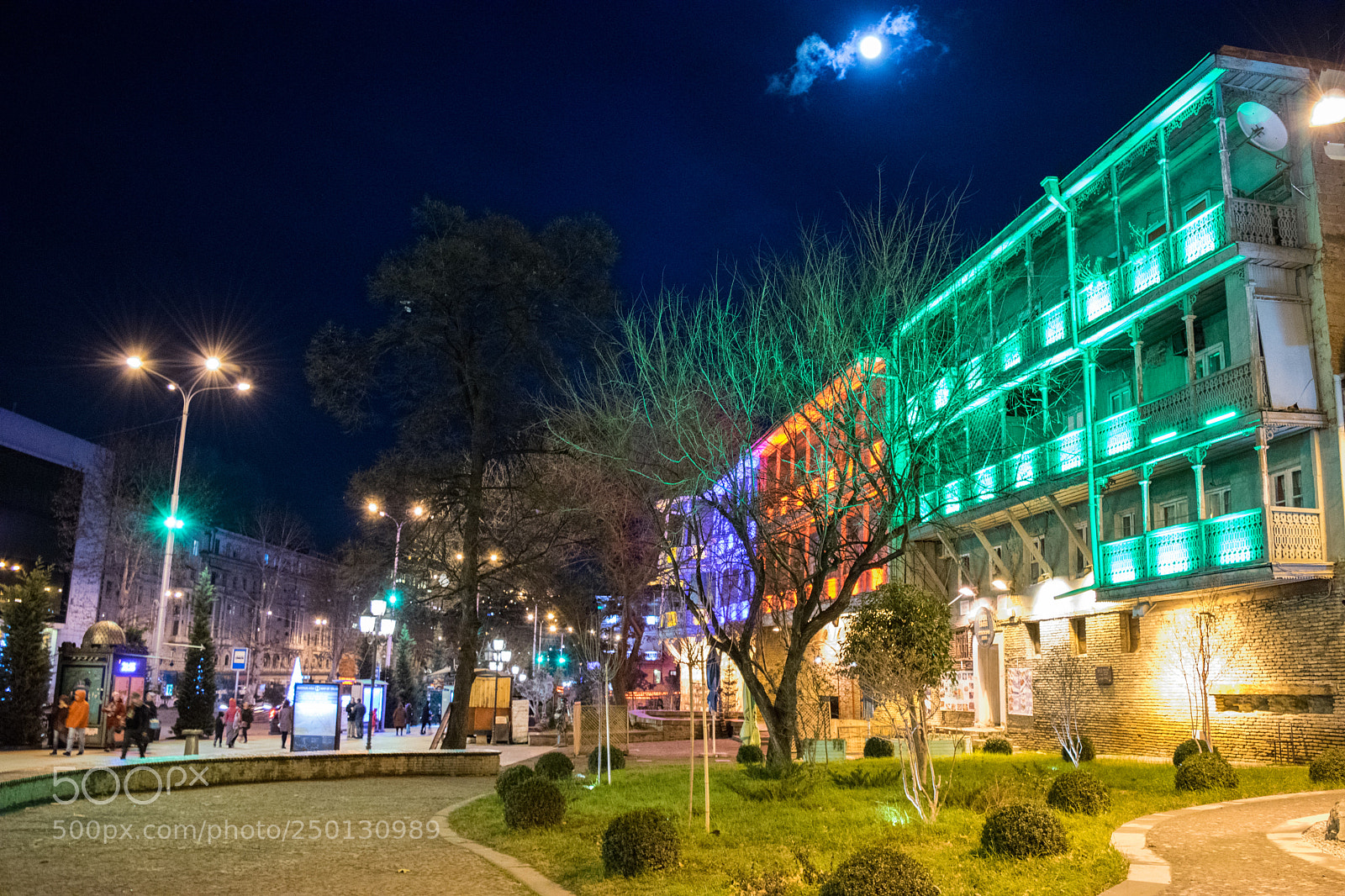 Nikon D3300 sample photo. City in night photography
