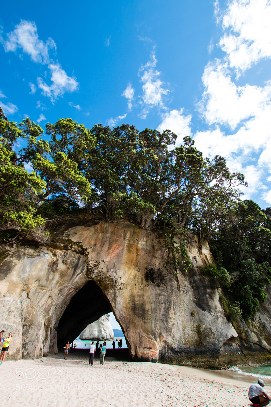 Canon EOS 70D sample photo. Cathedral cove photography