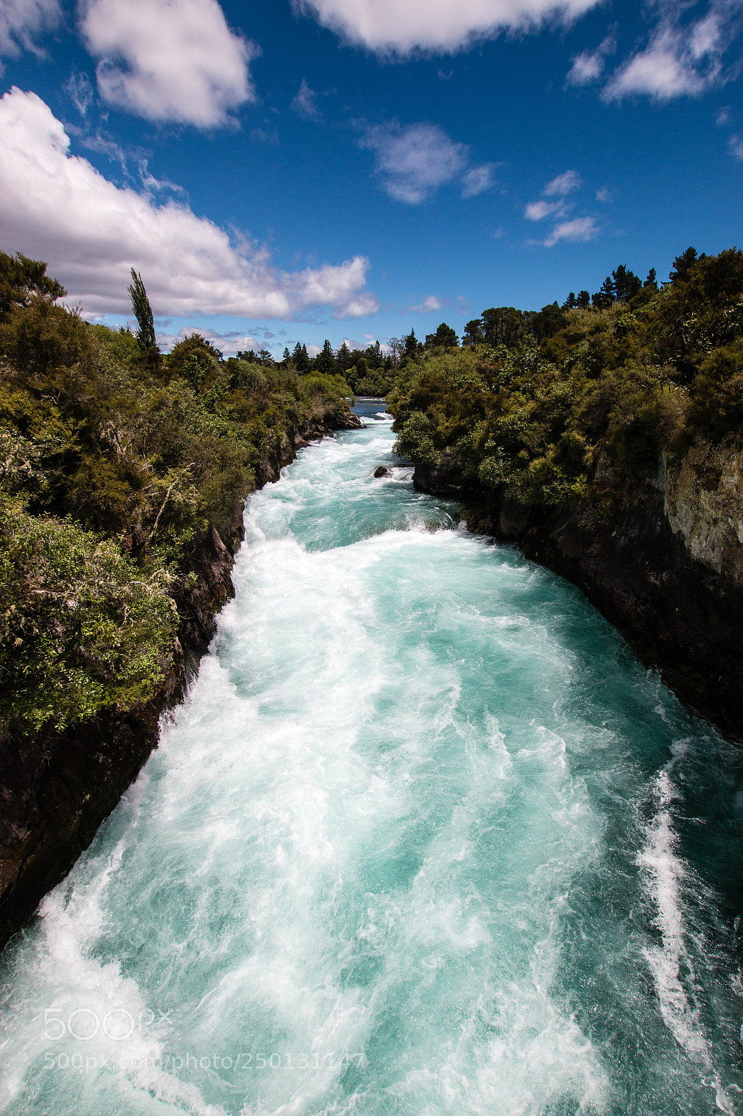 Canon EOS 70D sample photo. Huka falls photography