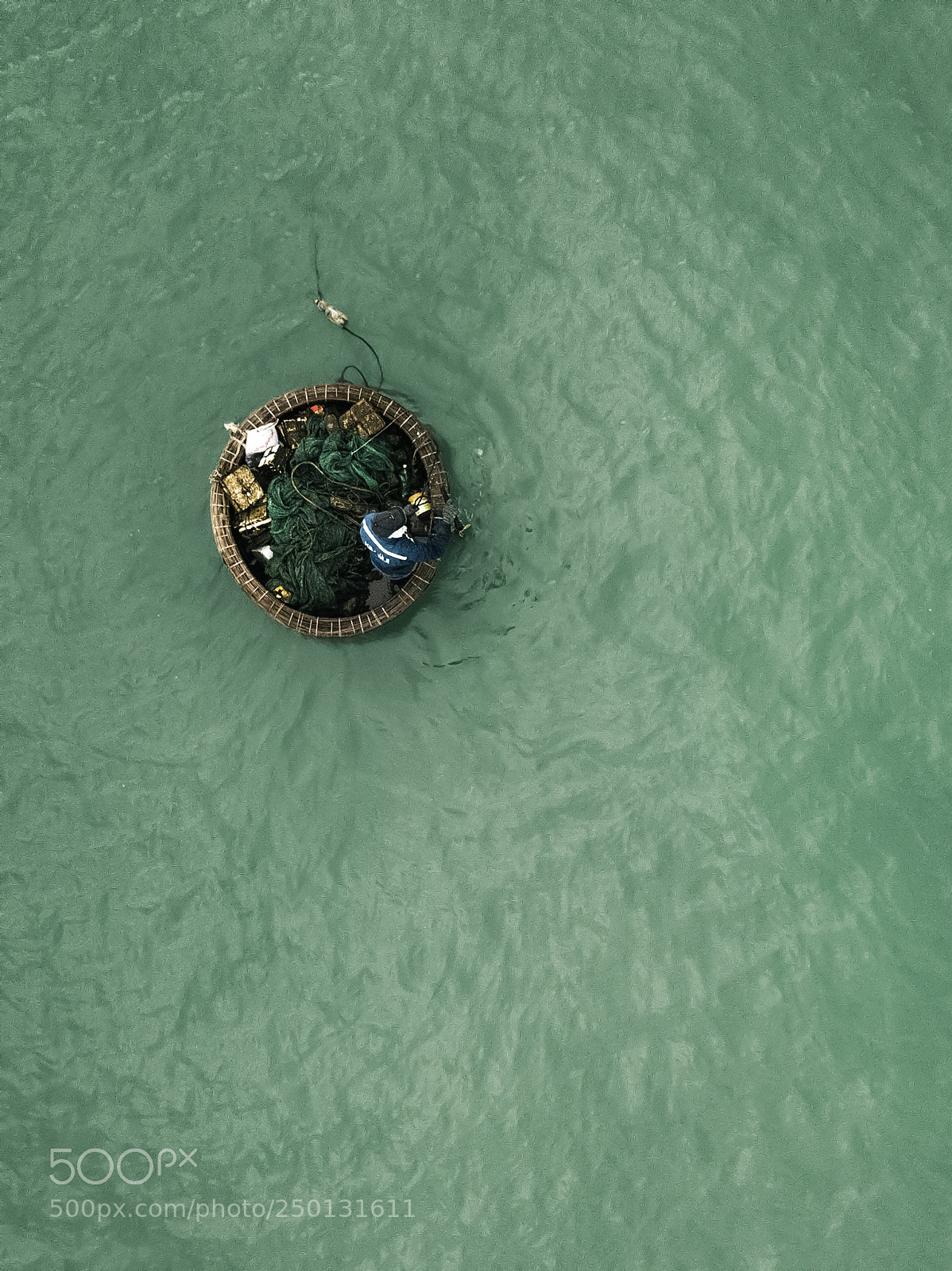 DJI FC220 sample photo. Drone view of vietnamese photography