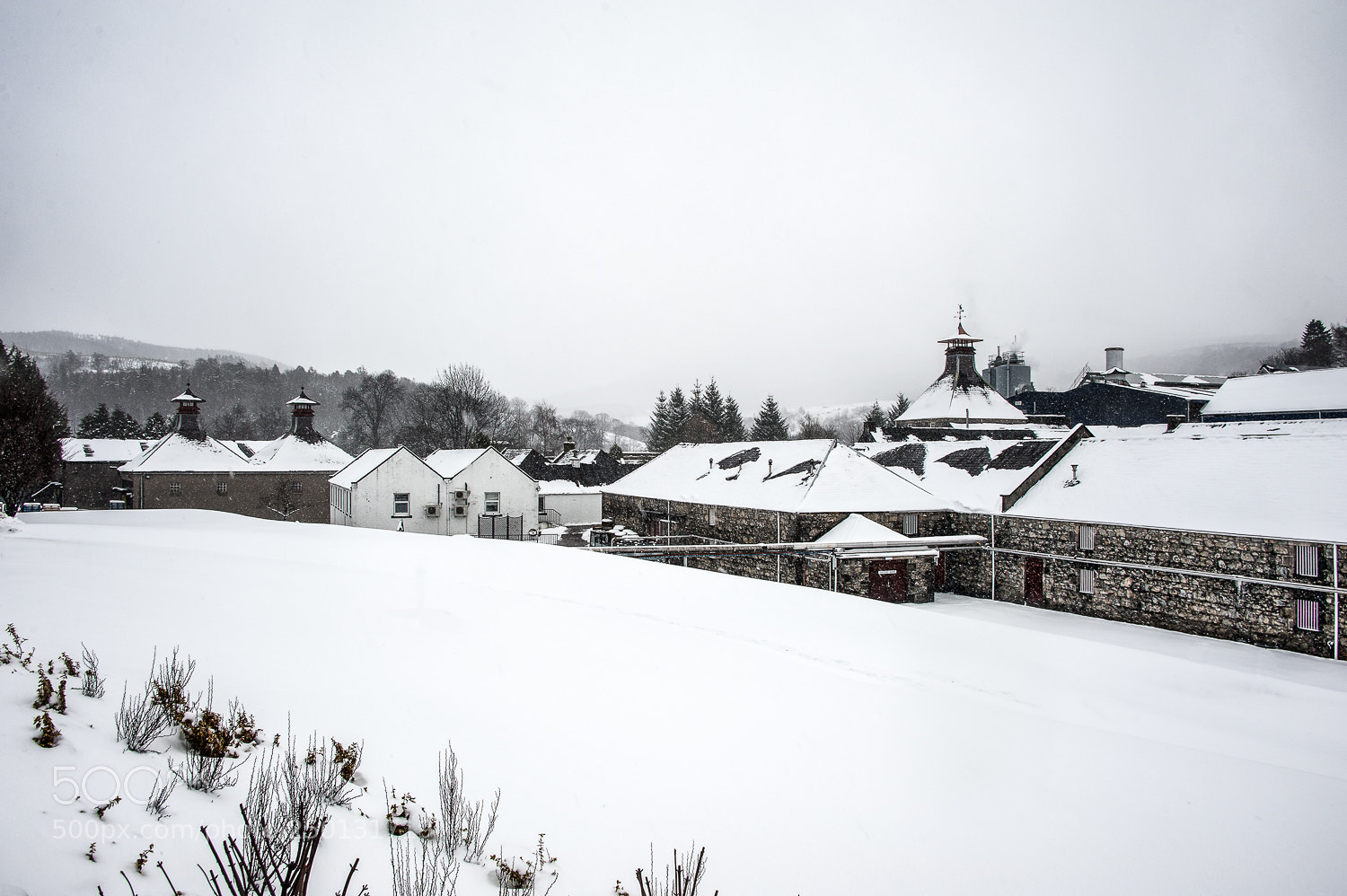 Nikon D700 sample photo. Glenfiddich by snow photography