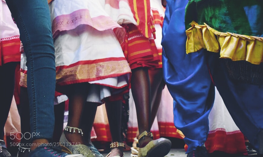 Nikon D3400 sample photo. Sarhul celebration photography