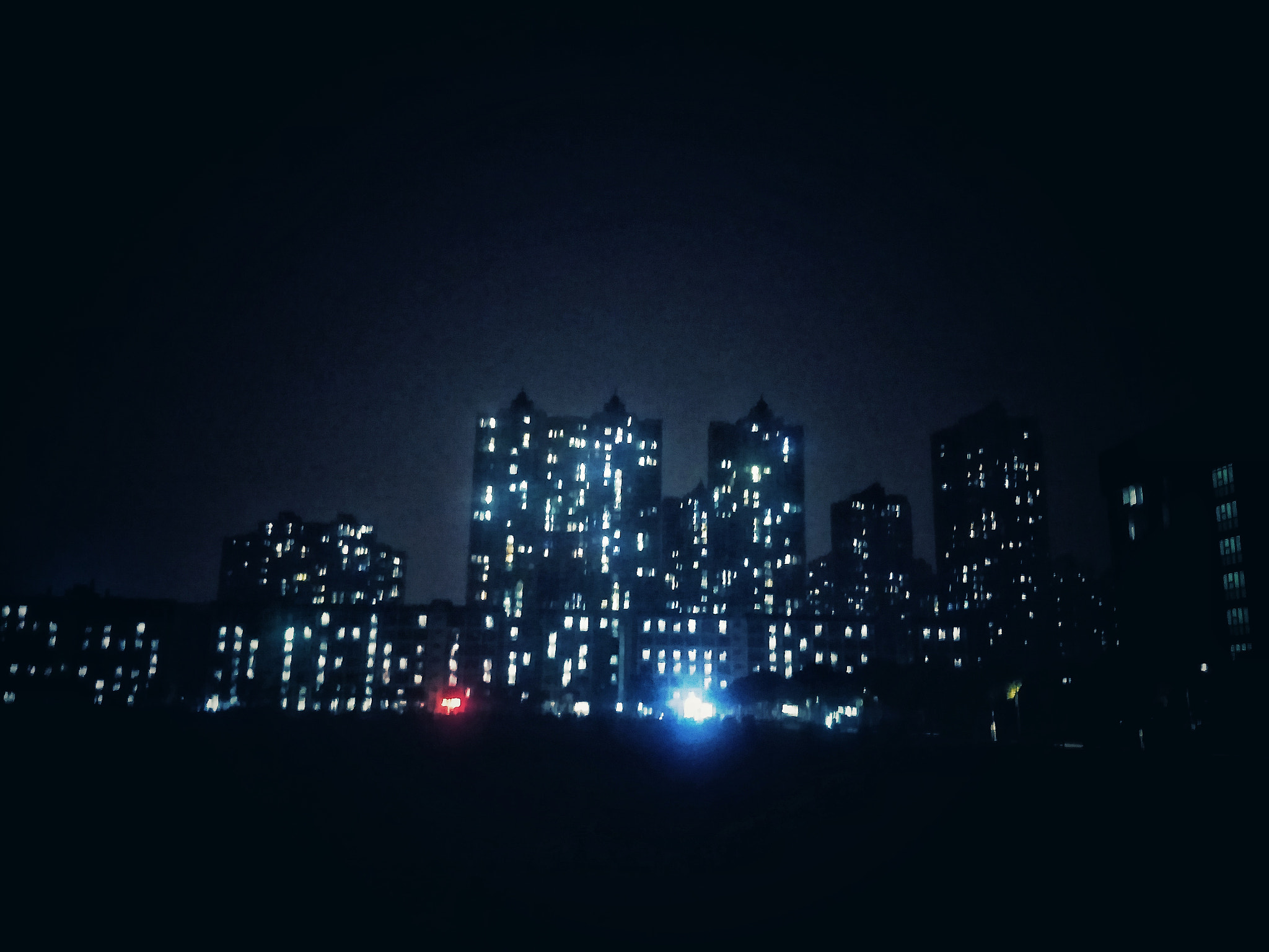 OPPO R9S sample photo. When the lights come on photography