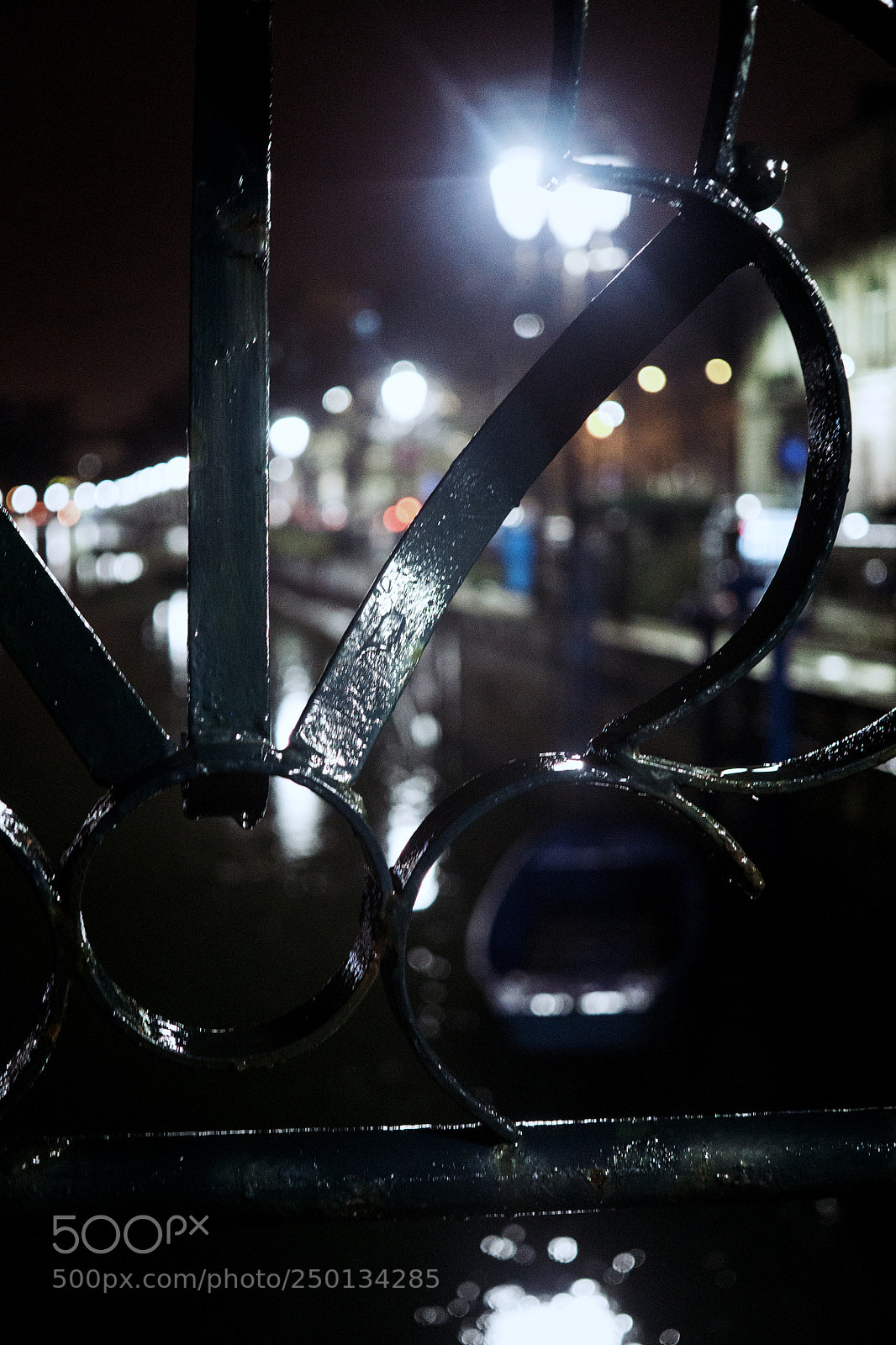 Sony a6000 sample photo. Blurred lights photography